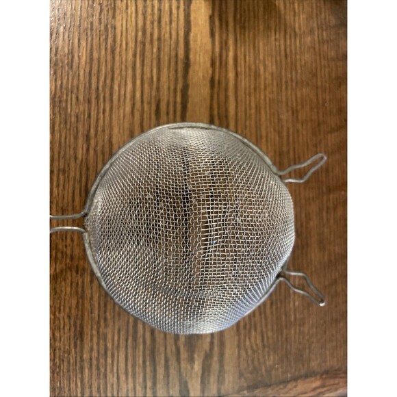Vintage CORNING WARE Spice Of Life Design Handle Mesh Food Strainer - Picture 4 of 5